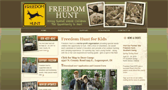 Desktop Screenshot of freedomhunt.com